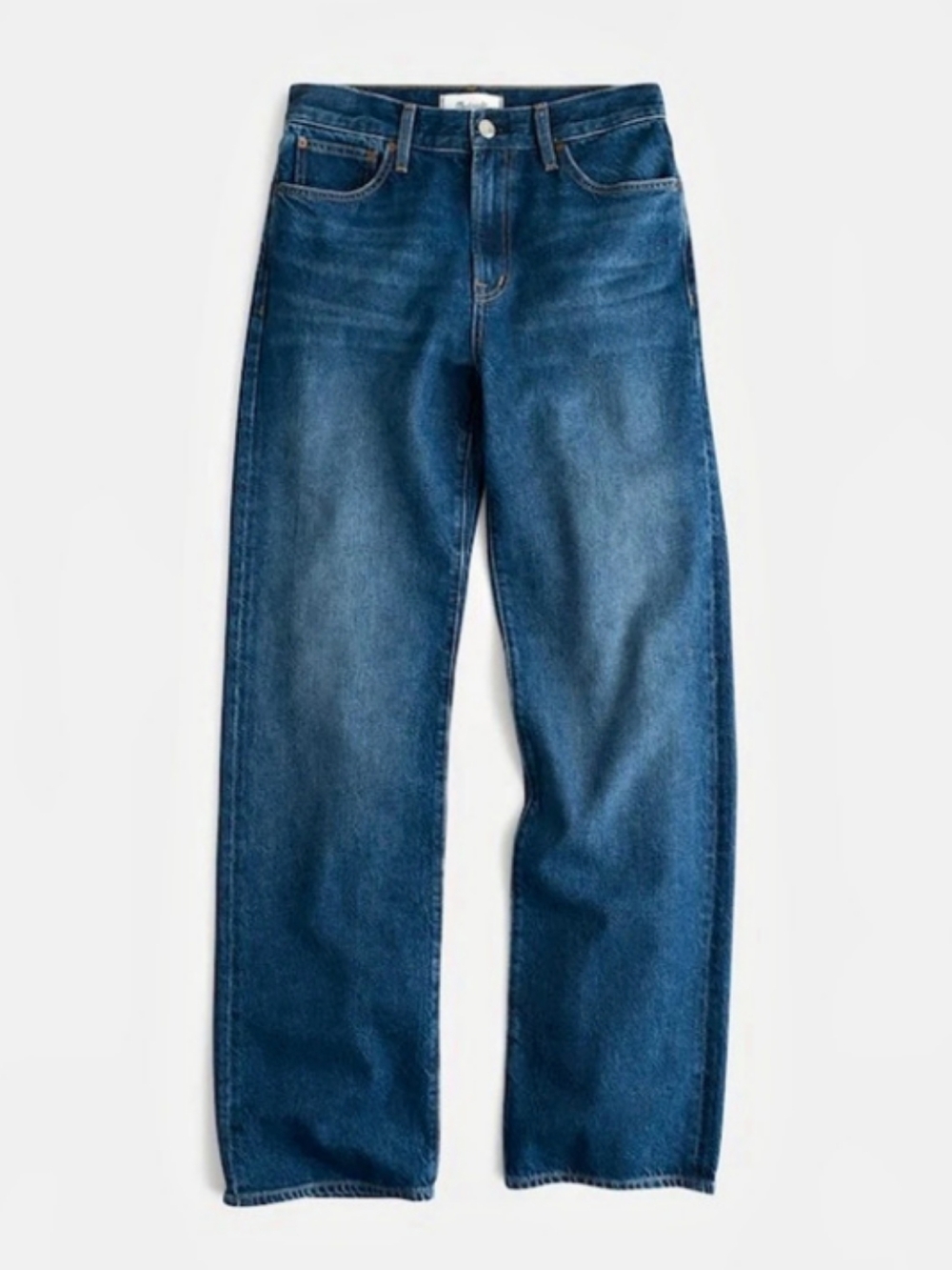 Madewell The Perfect Vintage Wide-Leg Jean Blue Waist 30T